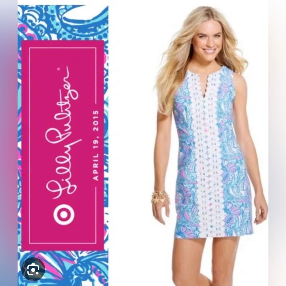 Lilly Pulitzer for target 20th anniversary shift dress Size 4 NEW WITH TAGS!